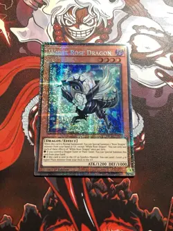 Yugioh White Rose Dragon MP25-EN038 Starlight Rare 1st Edition NM - Image 1
