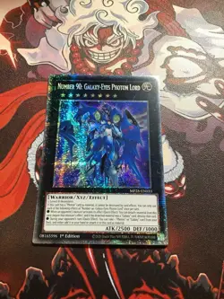 Number 90: Galaxy-Eyes Photon Lord Starlight Rare MP25-EN033 Yugioh - Image 1