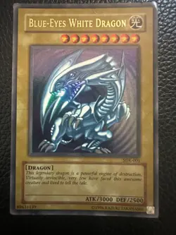 Blue Eyes White Dragon - NM, Unlimited, SDK-001, 9 (Yu-Gi-Oh TCG, 1996) - Image 1