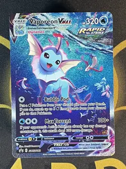 Vaporeon VMAX - SWSH182 - Sword & Shield Promo - English Pokemon Card - Image 1