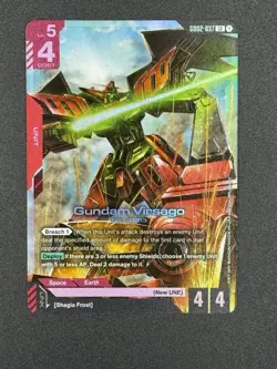 2025 Bandai Gundam Card Game Dual Impact GD02-037 Gundam Virsago LR - Image 2