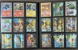 Pokemon Card Collection Lot Binder 108x XY / BW / COL EX's, Full Arts, Shinies - Image 1