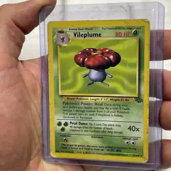 Pokemon Vileplume 31/64 Jungle Set Non-Holo Vintage Vtg Card TCG WOTC Rare HP - Image 2
