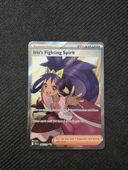 IRIS FIGHTING SPIRIT - 180/159 - JOURNEY TOGETHER - POKEMON CARD - Image 1