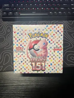 Pokemon TCG Japanese 151 Booster Box Sealed Pokemon Card US Seller With Shrink - Image 1