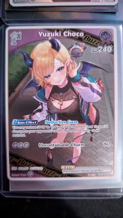 Hololive TCG Holo Card Lot - Fubuki, Shion, Miko, Reine, Ollie, Choco - Image 3