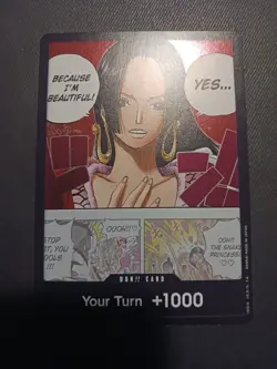 One Piece Card Game TCG Boa Hancock Double Pack Vol.4 Don!! M/NM - Image 1