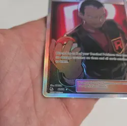 Pokemon Giovanni's Exile Hidden Fates Holo Card 67/68 Full Art Ultra - Image 5