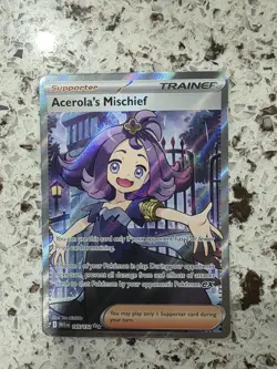 ACEROLA'S MISCHIEF - 165/132 - MEGA EVOLUTIONS - POKEMON CARD - Image 1
