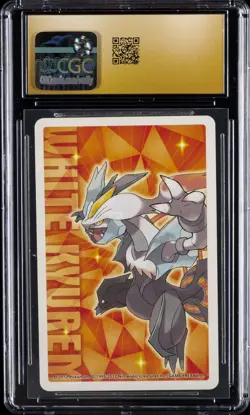 2012 POKEMON PLAYING CARDS JPN WHITE 2 DECK #9 OF SPADES WAILORD CGC 10 PERFECT - Image 2