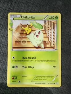 CHIKORITA - RC1/RC32 - GENERATIONS RADIANT COLLECTION - COMMON - POKEMON CARD - Image 1