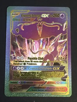 Pokemon TCG Card Fan Art lot of 3 bundle. Rainbow Flareon Jolteon Espeon Vmax GX - Image 4