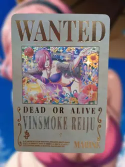 Vinsmoke Reiju Wanted: Dead Or Alive One Piece Anime Waifu Sexy Doujin Card - Image 1