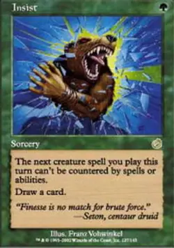 MTG magic cards 1x Insist Torment Light Play, English - Image 1