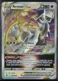 Arceus VSTAR SWSH307 SWSH: Sword & Shield Promo Card Holo - Image 1