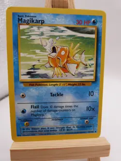 Pokemon Uncommon Card : Magikarp 35/102 (Base Set) - Image 1