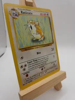 Pokemon Uncommon Card : Raticate 40/102 (Base Set) - Image 2