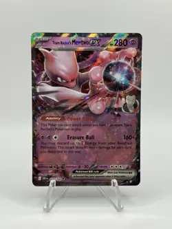 Team Rocket’s Mewtwo ex 081/182 - Pokemon Destined Rivals Card - NM - Image 1