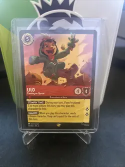 Disney Lorcana TCG Lilo Causing an Uproar Reign of Jafar Card 137/204 - Image 1