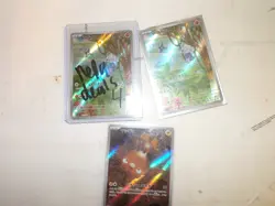 Lot of 3 Pokemon Japaneese Full Art Cards - Image 1