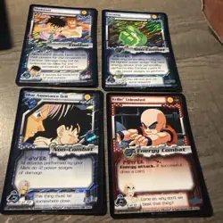 DRAGON BALL Z 19 CARD RARE FOIL UNLIMITED DENDE ANDROID 16 CHIAOTZU DBZ CCG - Image 1