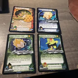 DRAGON BALL Z 19 CARD RARE FOIL UNLIMITED DENDE ANDROID 16 CHIAOTZU DBZ CCG - Image 2
