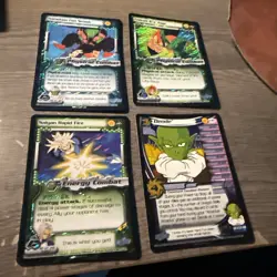 DRAGON BALL Z 19 CARD RARE FOIL UNLIMITED DENDE ANDROID 16 CHIAOTZU DBZ CCG - Image 3