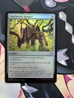 Patchwork Banner - Foil BLB NM MTG MAGIC NM - Image 1