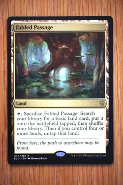 Fabled Passage / Throne of Eldraine *Pack Fresh NM* Magic the Gathering MTG - Image 1
