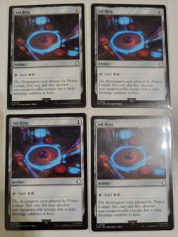 MTG SOL RING 4X FREE SHIPPING EX-MINT COND - Image 1