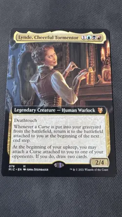 Magic The Gathering Lynde, Cheerful Tormentor (Extended Art) Mythic #76 - Image 1