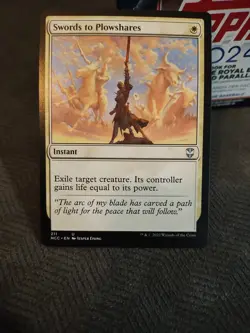 Swords to Plowshares Commander: Streets of New Capenna Regular - Image 1