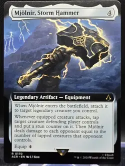 Mjolnir, Storm Hammer #170 Assassin's Creed Extended Art Regular Rare - Image 1