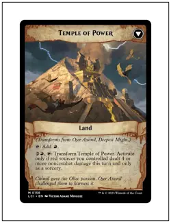 1x Ojer Axonil, Deepest Might, Magic the Gathering MTG NM - Image 2