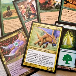 Magic Whole COMMANDER Deck MTG - Tribal SPIRITS Kindred Naya Dragon Rith Rare - Image 1