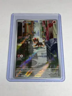 2025 Pokemon Mega Evolution Litleo Illustration Rare #139/132 NEAR MINT - Image 1