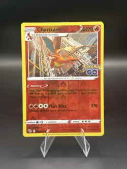 Charizard - 010/078 - Pokemon TCG Pokemon Go (2022) - NM - Reverse Holo Rare - Image 1