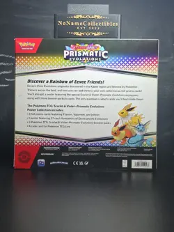 Pokemon Prismatic Evolutions Poster Collection New & Sealed - Image 2
