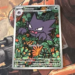 Haunter 027 Me: Mega Evolution Promo Black Star Illustration Rare Pokemon NM EN - Image 1