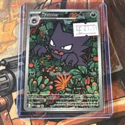 Haunter 027 Me: Mega Evolution Promo Black Star Illustration Rare Pokemon NM EN - Image 3
