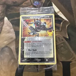 Pokemon TCG Celebrations SWSH144 Black Star Promo Greninja Gold Star Sealed - Image 1