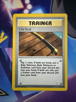 Pokemon TCG - Old Rod 64/64 Neo Revelation Regular Unlimited - MP - Image 1