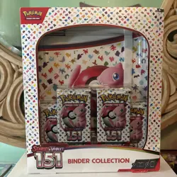 Nintendo Pokemon TCG Scarlet & Violet - 151 Binder Collection - 4 Packs 820650853142 - Image 1