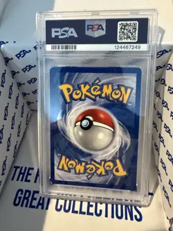 Pokemon Dragonair Base Set 018/102 1st Edition Shadowless PSA 7 NM Near Mint - Image 2