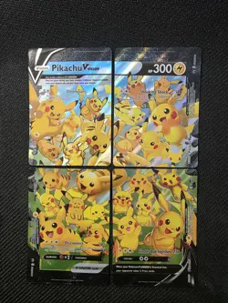 PIKACHU V-UNION - SWSH139 - BLACK STAR PROMO - SET OF 4 - CELEBRATIONS - POKEMON - Image 1