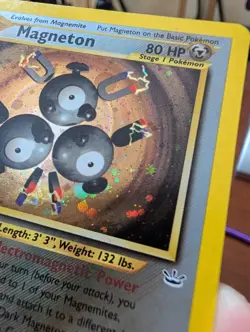 Pokemon 1st Edition NEO Revelation Holo Magneton 10/64 PLAYED! check pictures - Image 4