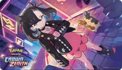 Pokemon Crown Zenith Marnie Morpeko PLAYMAT Ultra Premium Collection! Mousepad - Image 1