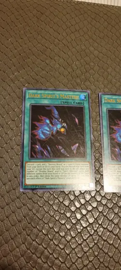 X3 Dark Spirit's Mastery LED5-EN004 Ultra Rare 1st Edition LP - Image 2