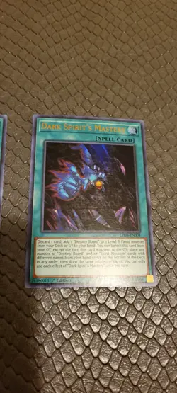 X3 Dark Spirit's Mastery LED5-EN004 Ultra Rare 1st Edition LP - Image 4