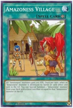 Yu-Gi-Oh! - Amazoness Village - LEDU-EN014 - 1st Ed - NM/M - NEW - Image 1